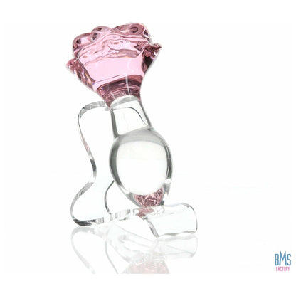 Pillow Talk - Rosy- Luxurious Glass Anal Plug