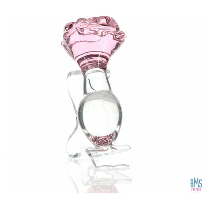 Pillow Talk - Rosy- Luxurious Glass Anal Plug