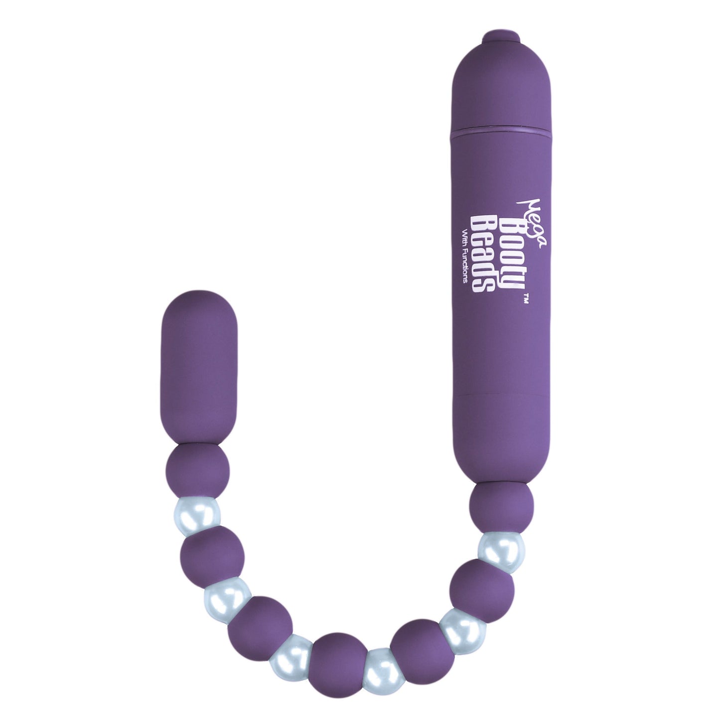 PowerBullet Mega Booty Beads with 7 Functions - Violet