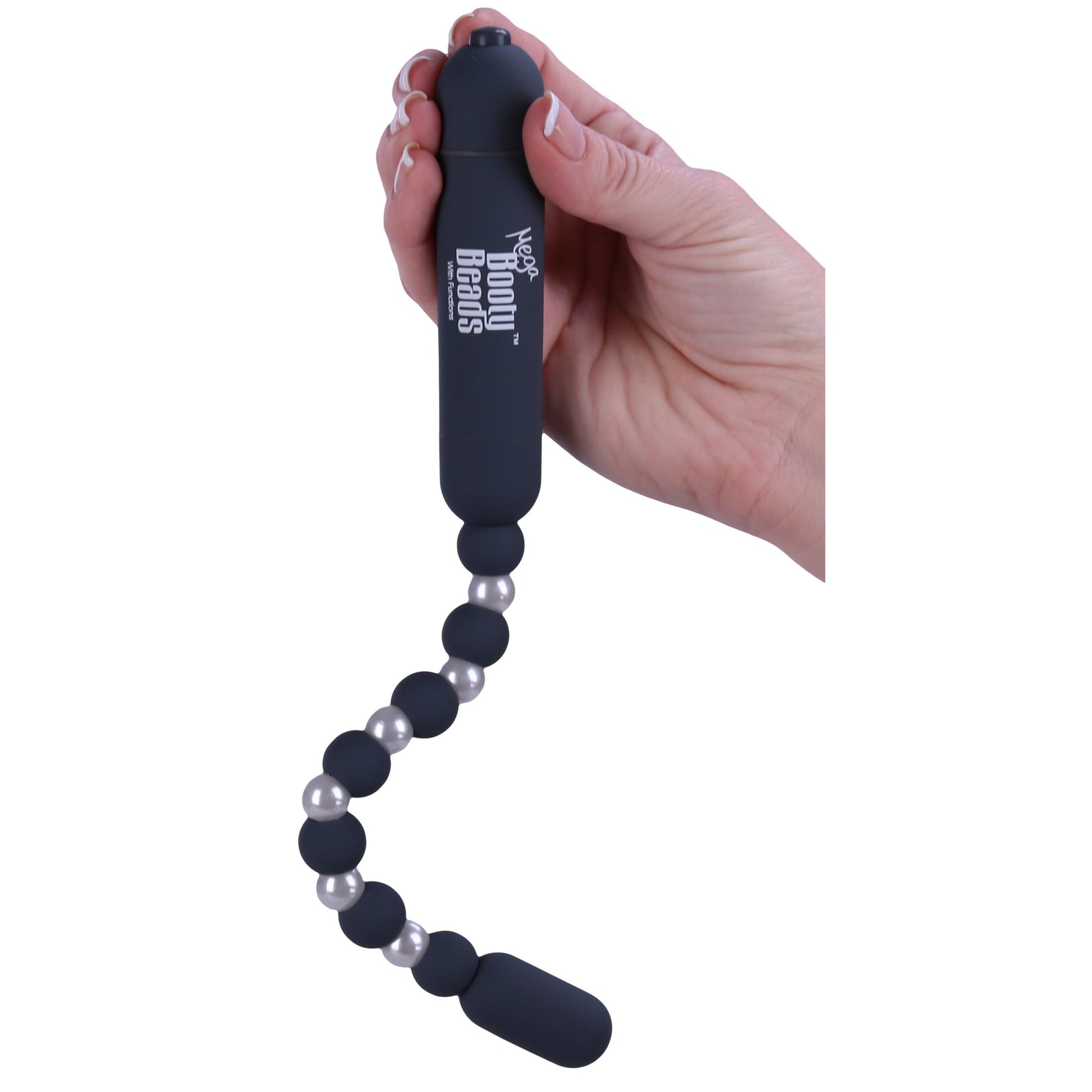 PowerBullet Mega Booty Beads with 7 Functions - Grey