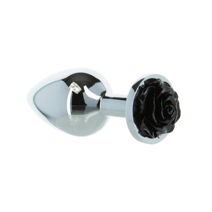LUX active® 3.5" Rose Anal Plug – Black