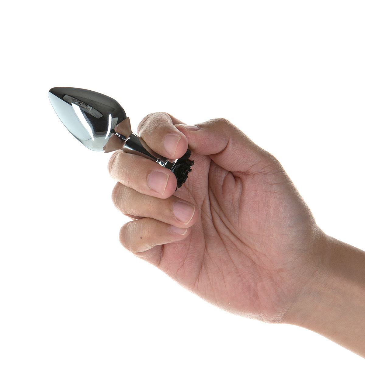 LUX active® 3.5" Rose Anal Plug – Black