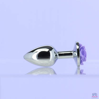 LUX active® 3" Rose Anal Plug – Purple
