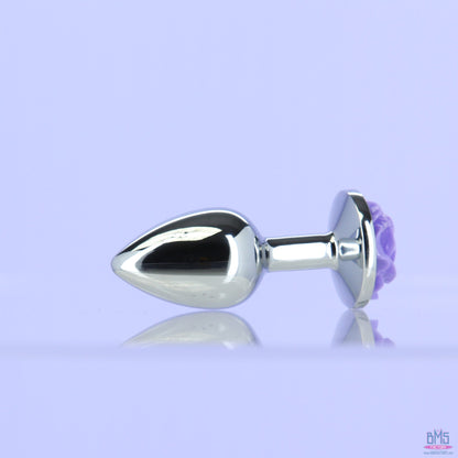 LUX active® 3" Rose Anal Plug – Purple