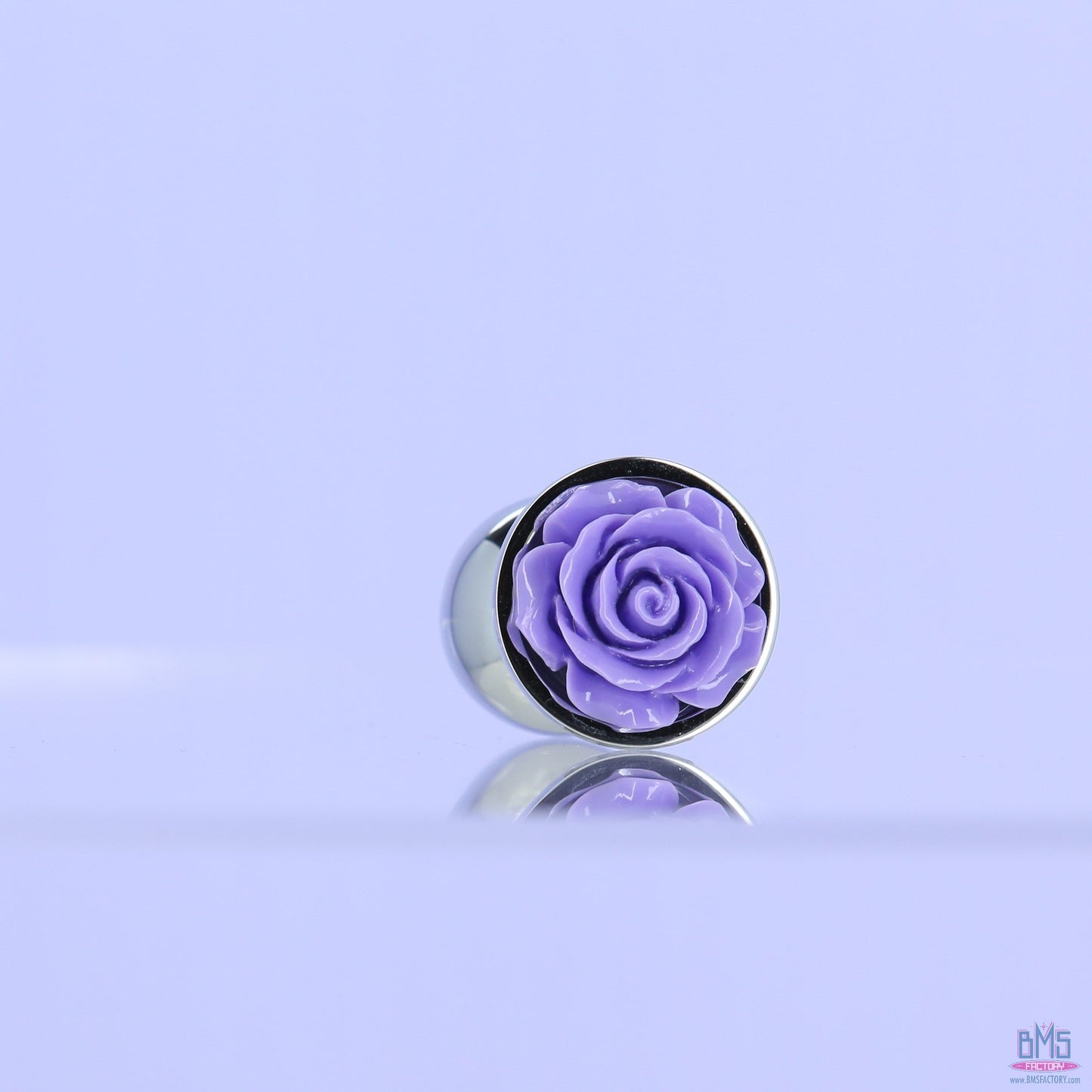 LUX active® 3" Rose Anal Plug – Purple