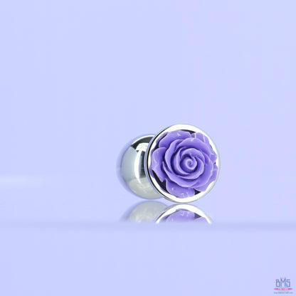 LUX active® 3" Rose Anal Plug – Purple
