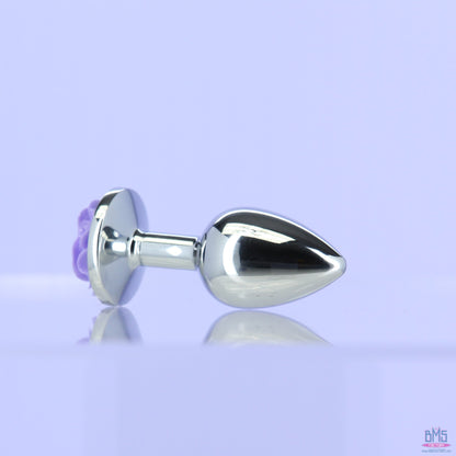 LUX active® 3" Rose Anal Plug – Purple