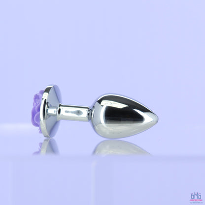 LUX active® 3" Rose Anal Plug – Purple