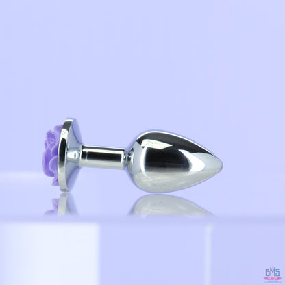 LUX active® 3" Rose Anal Plug – Purple