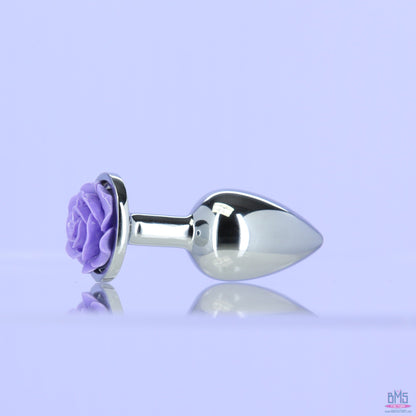 LUX active® 3" Rose Anal Plug – Purple