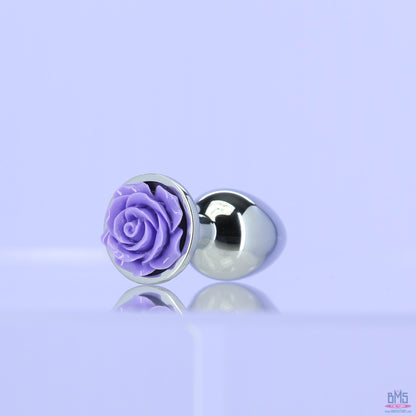 LUX active® 3" Rose Anal Plug – Purple