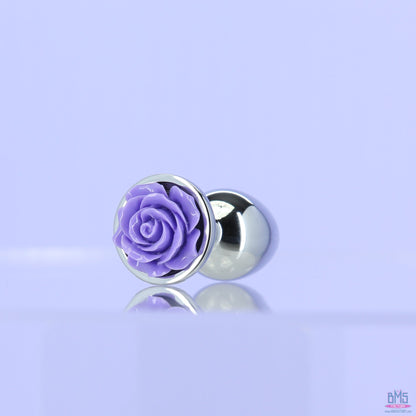 LUX active® 3" Rose Anal Plug – Purple