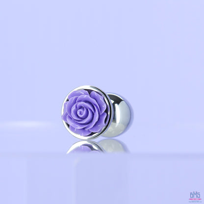 LUX active® 3" Rose Anal Plug – Purple