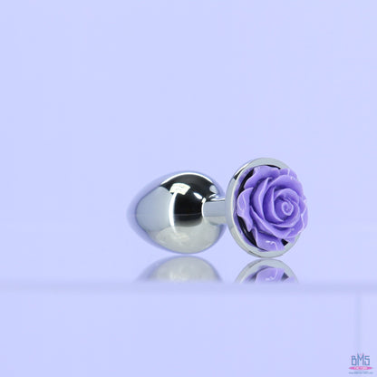 LUX active® 3" Rose Anal Plug – Purple