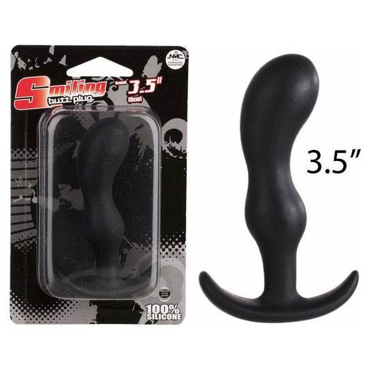 100% Silicone Smiling Butt Plug - P-Spot