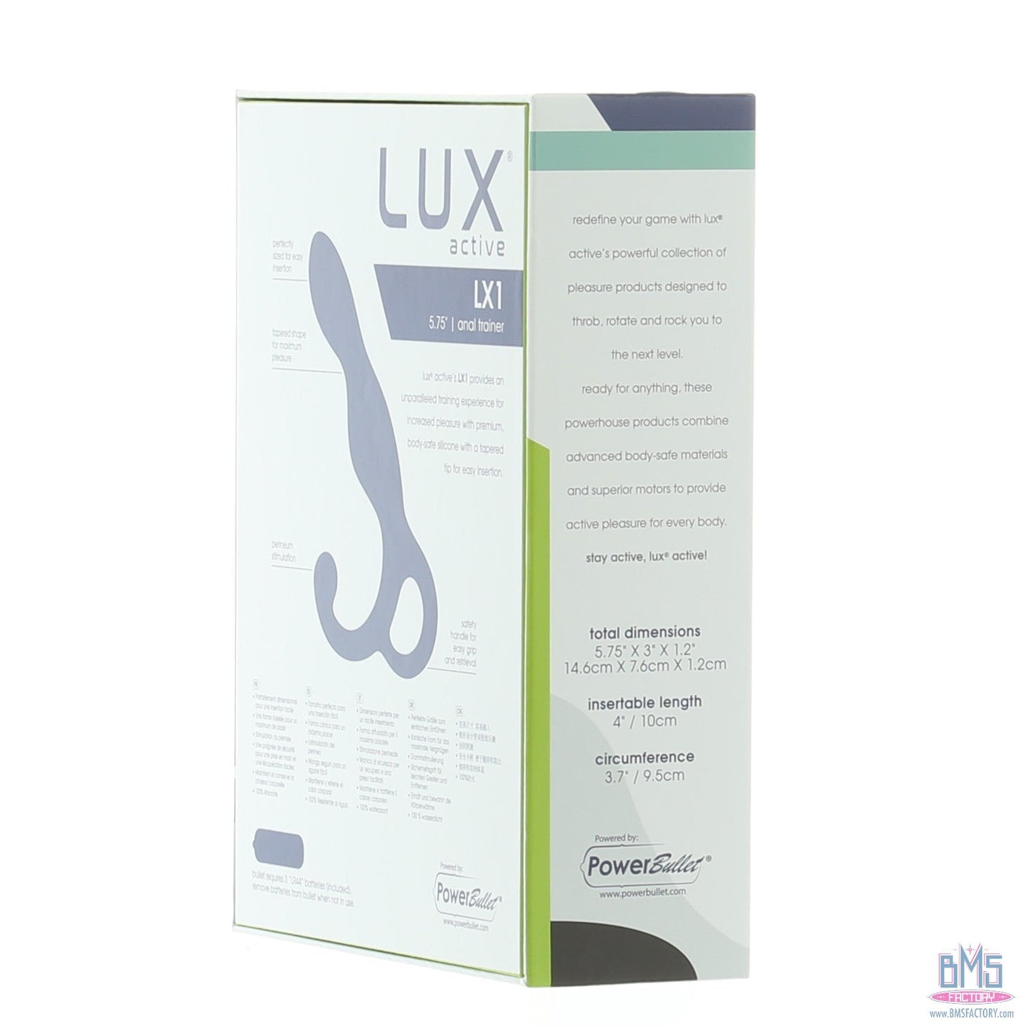 LUX active® LX1 – Anal Trainer 5.75" – Dark Blue