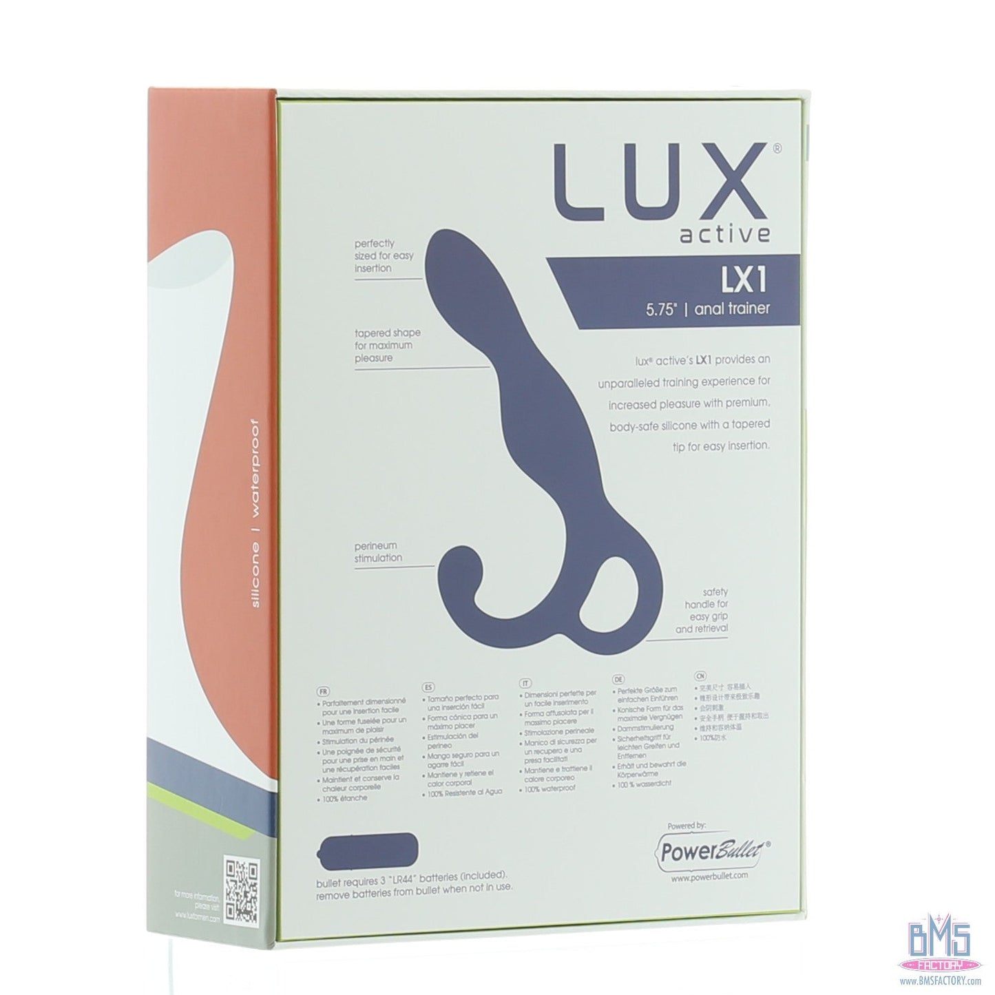 LUX active® LX1 – Anal Trainer 5.75" – Dark Blue