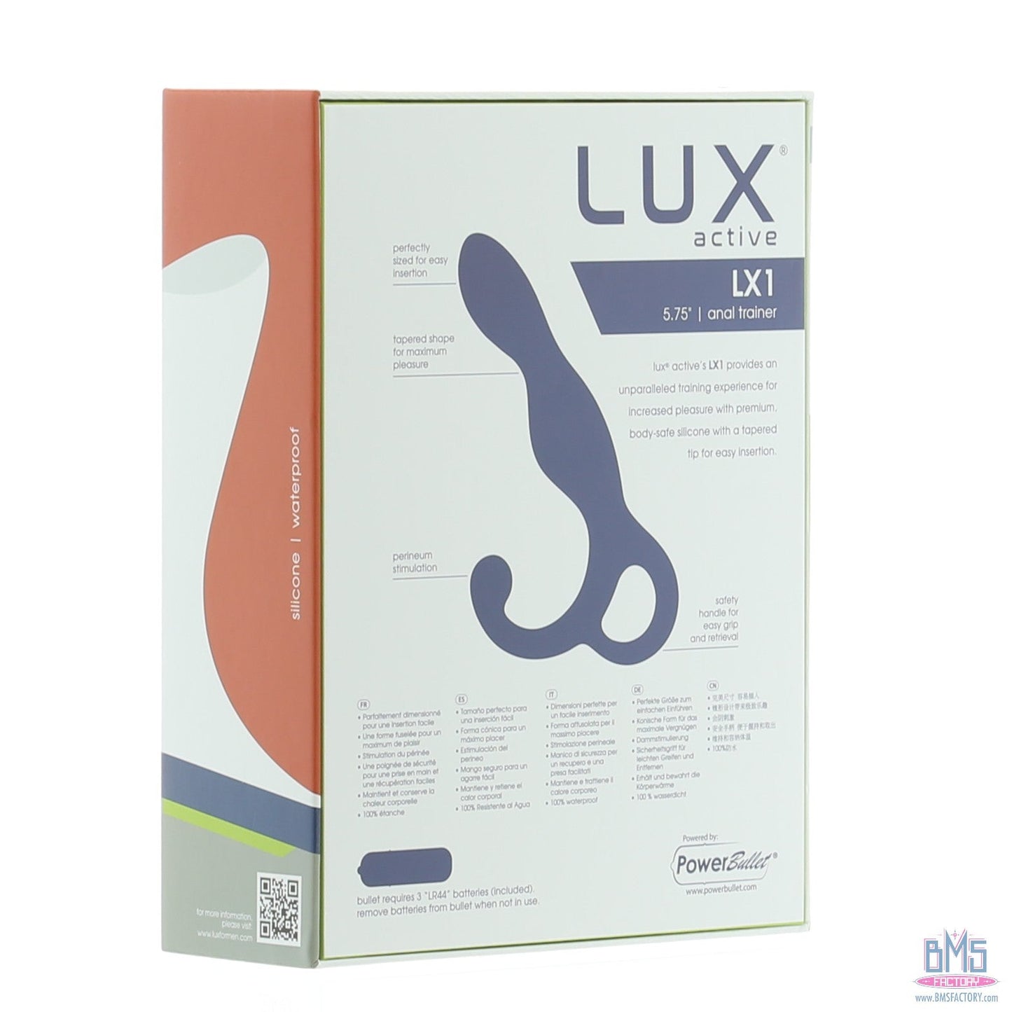 LUX active® LX1 – Anal Trainer 5.75" – Dark Blue
