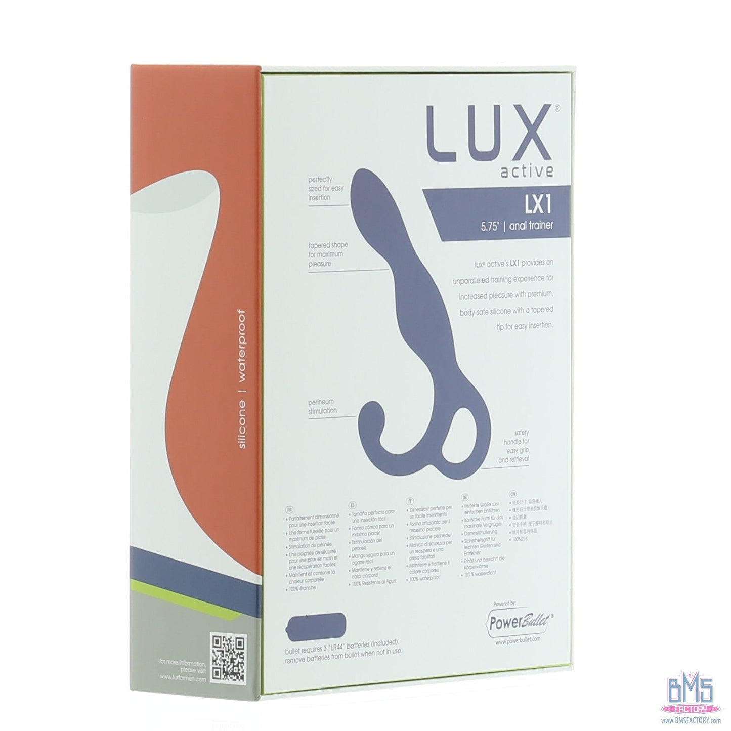 LUX active® LX1 – Anal Trainer 5.75" – Dark Blue
