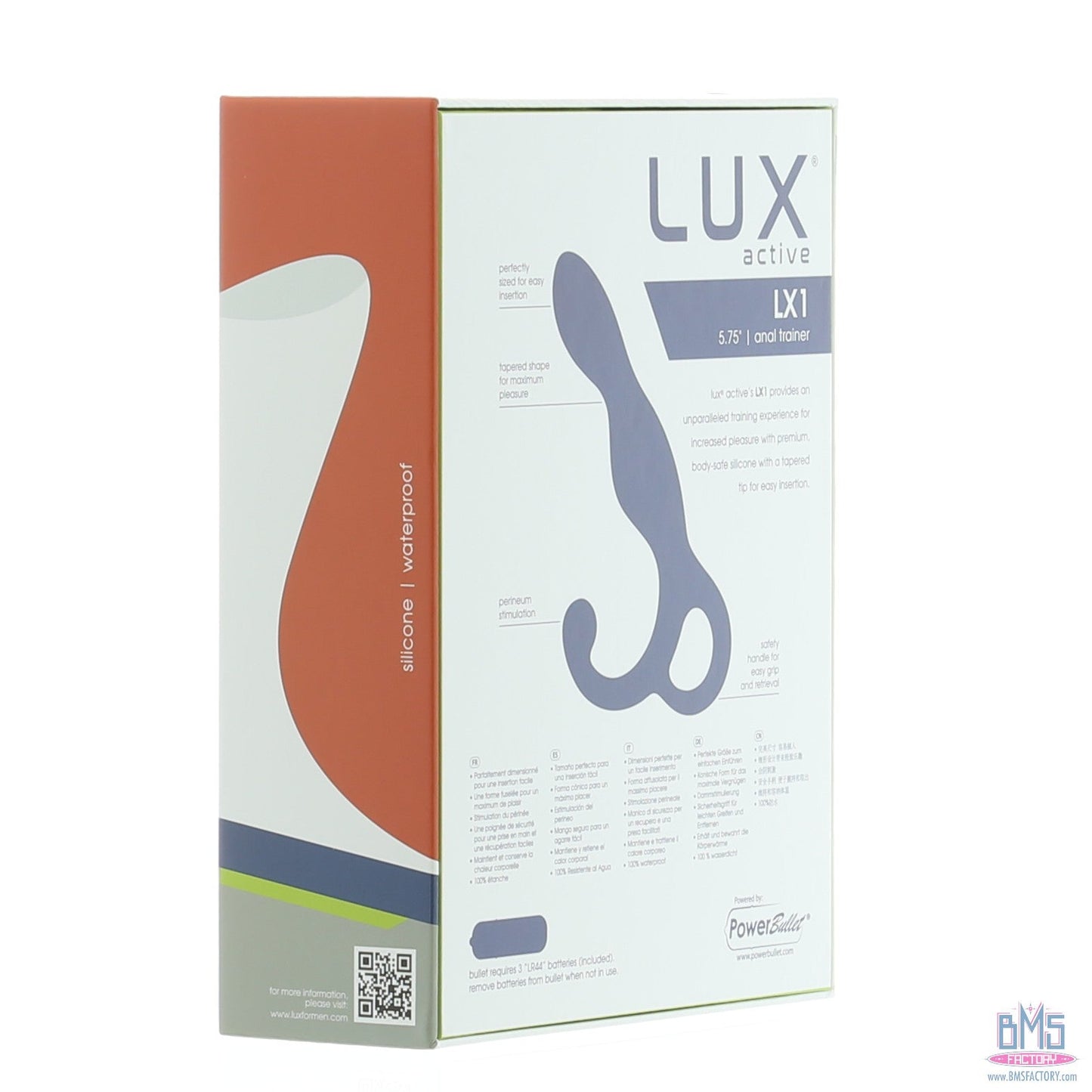 LUX active® LX1 – Anal Trainer 5.75" – Dark Blue