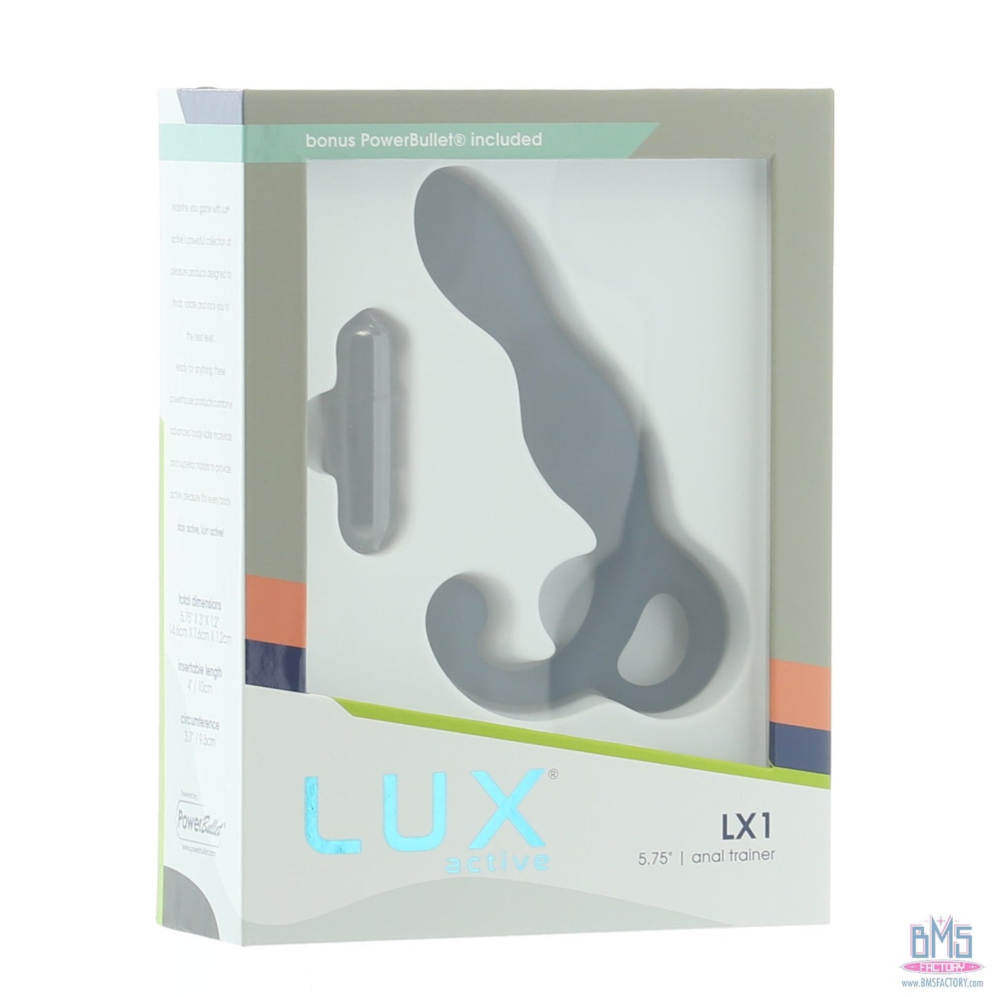 LUX active® LX1 – Anal Trainer 5.75" – Dark Blue