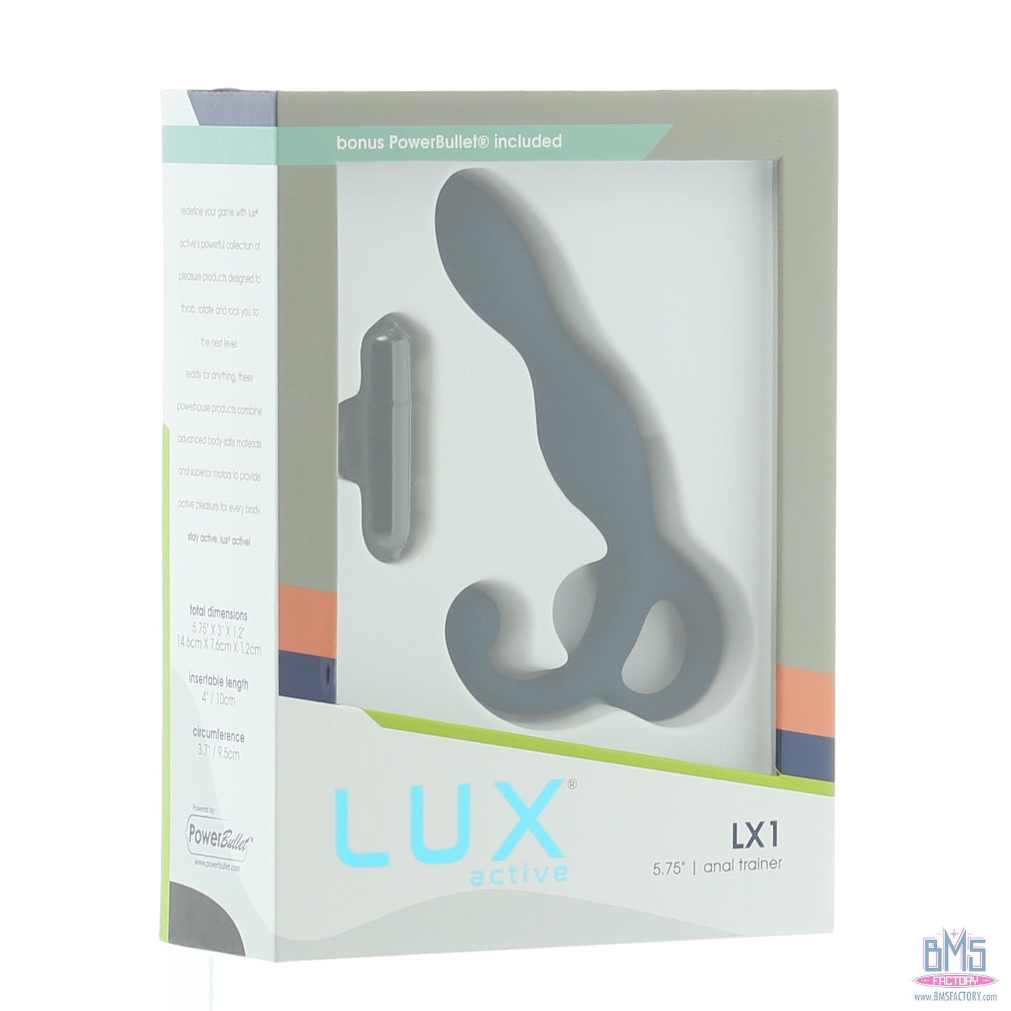 LUX active® LX1 – Anal Trainer 5.75" – Dark Blue