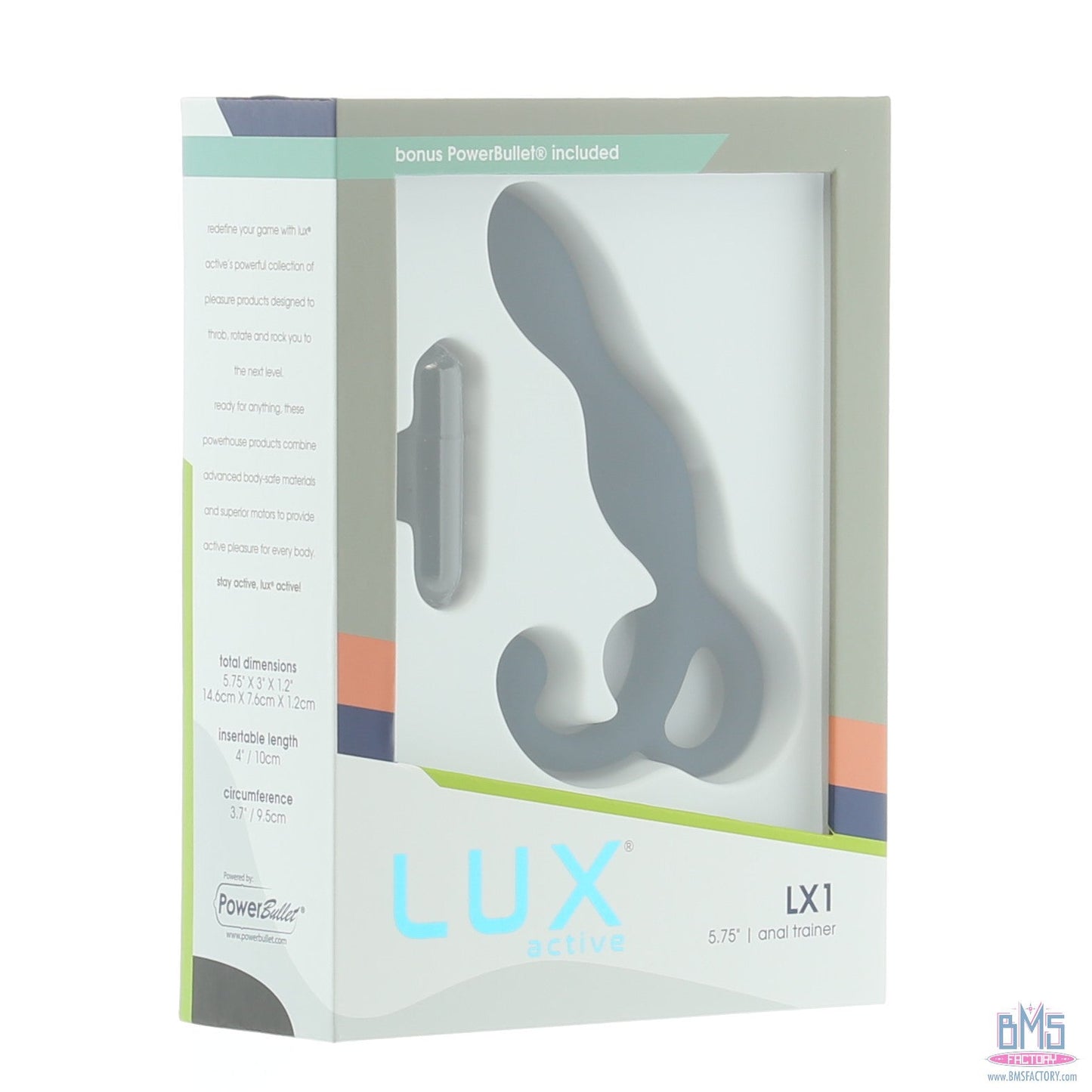 LUX active® LX1 – Anal Trainer 5.75" – Dark Blue