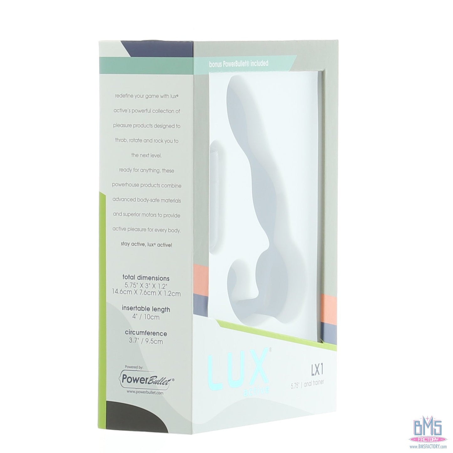 LUX active® LX1 – Anal Trainer 5.75" – Dark Blue