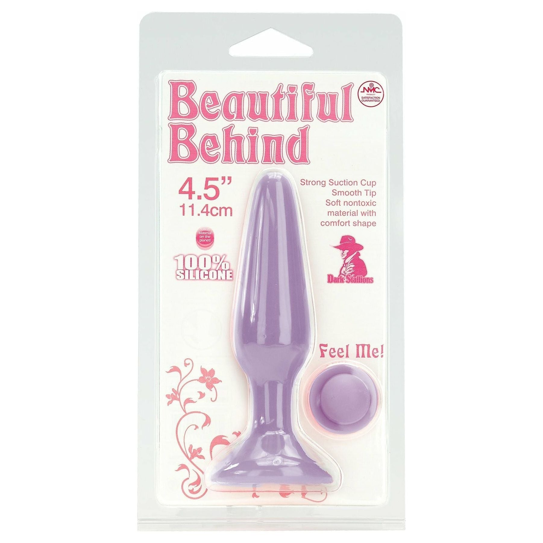 Nanma Beautiful Behind Butt Plug - Purple