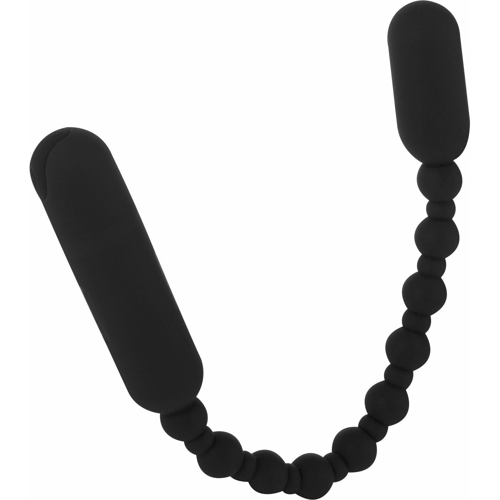PowerBullet Rechargeable Booty Beads - Black