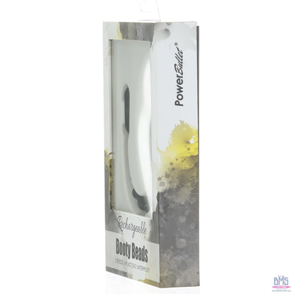 PowerBullet Rechargeable Booty Beads - Black