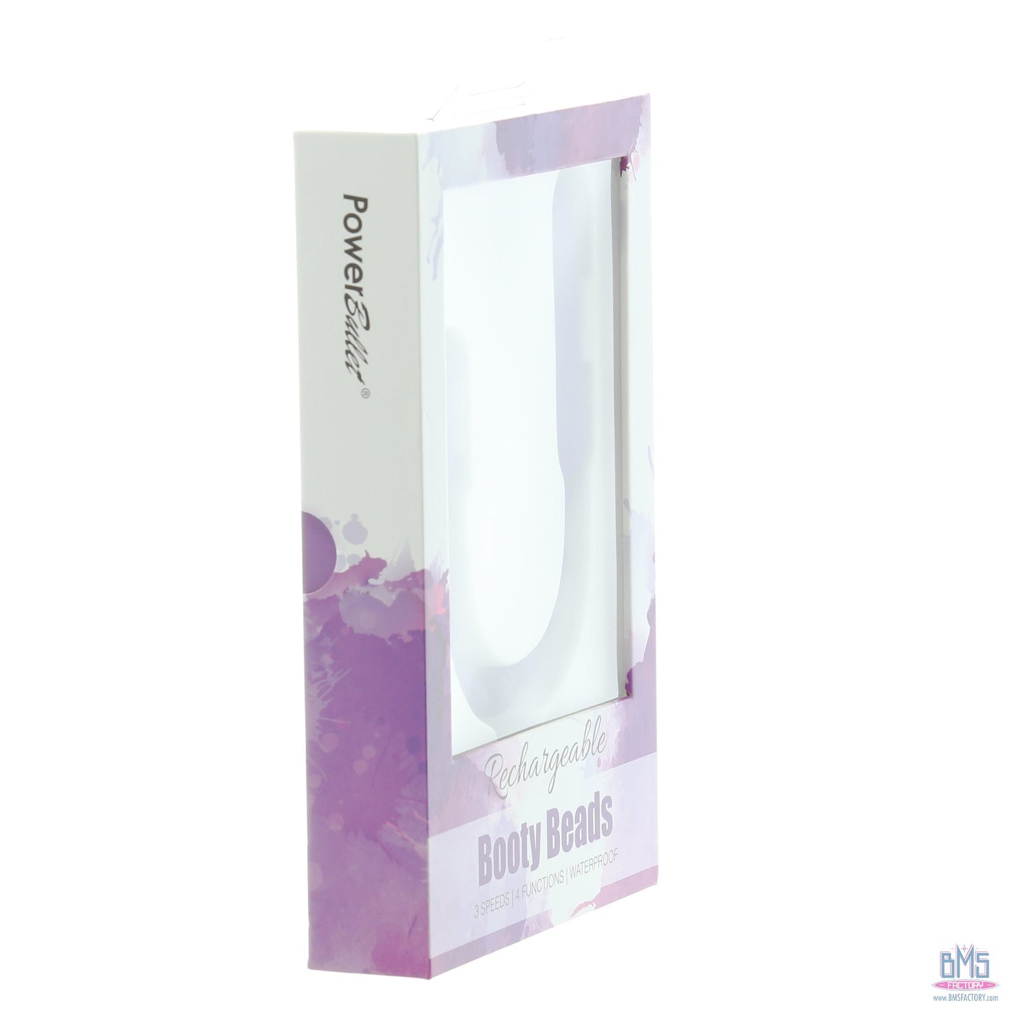 PowerBullet Rechargeable Booty Beads - Purple