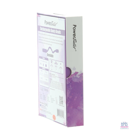 PowerBullet Rechargeable Booty Beads - Purple