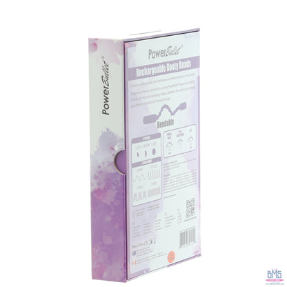 PowerBullet Rechargeable Booty Beads - Purple