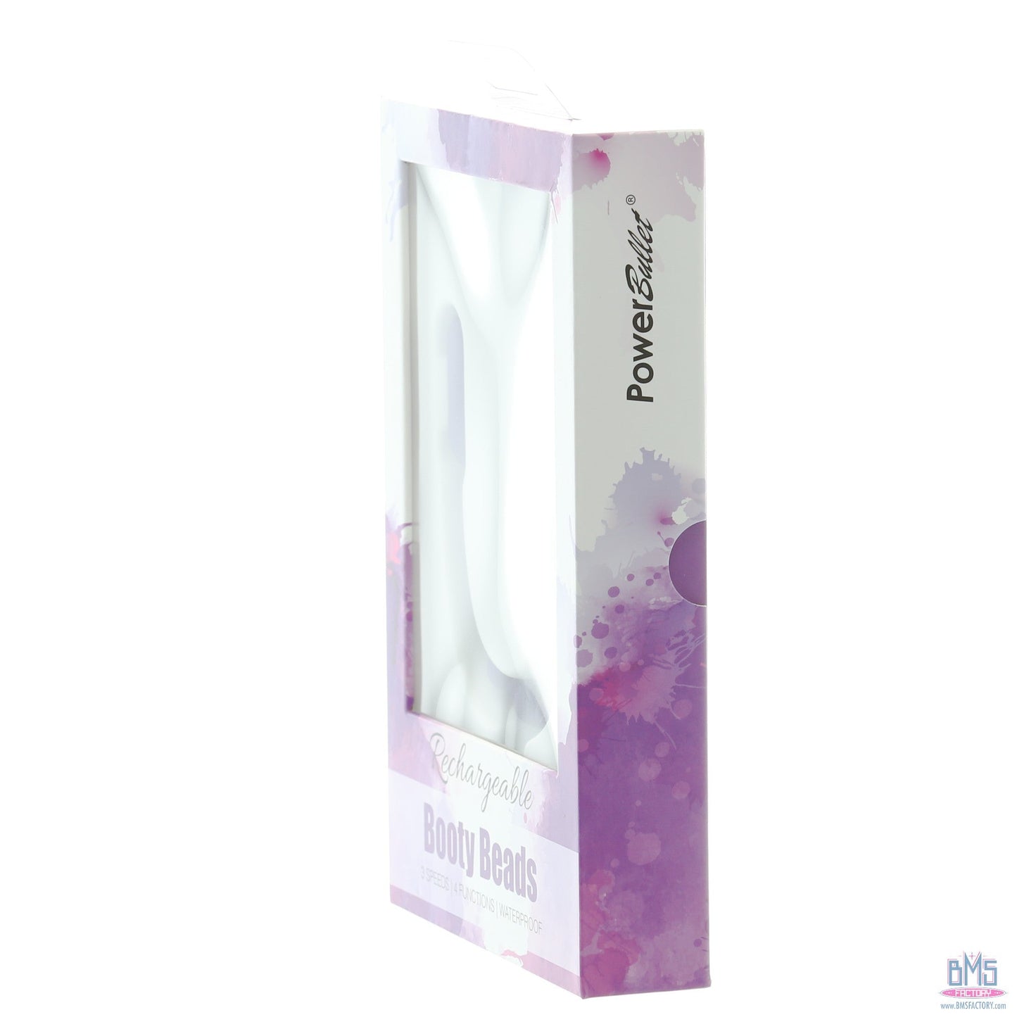 PowerBullet Rechargeable Booty Beads - Purple