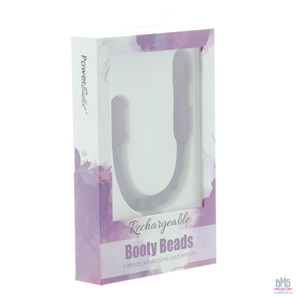 PowerBullet Rechargeable Booty Beads - Purple