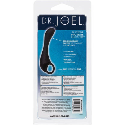 CalExotics® Dr Joel Silicone Prostate Locator Black