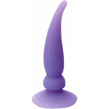 Nanma Curved Horn Butt Plug - Purple