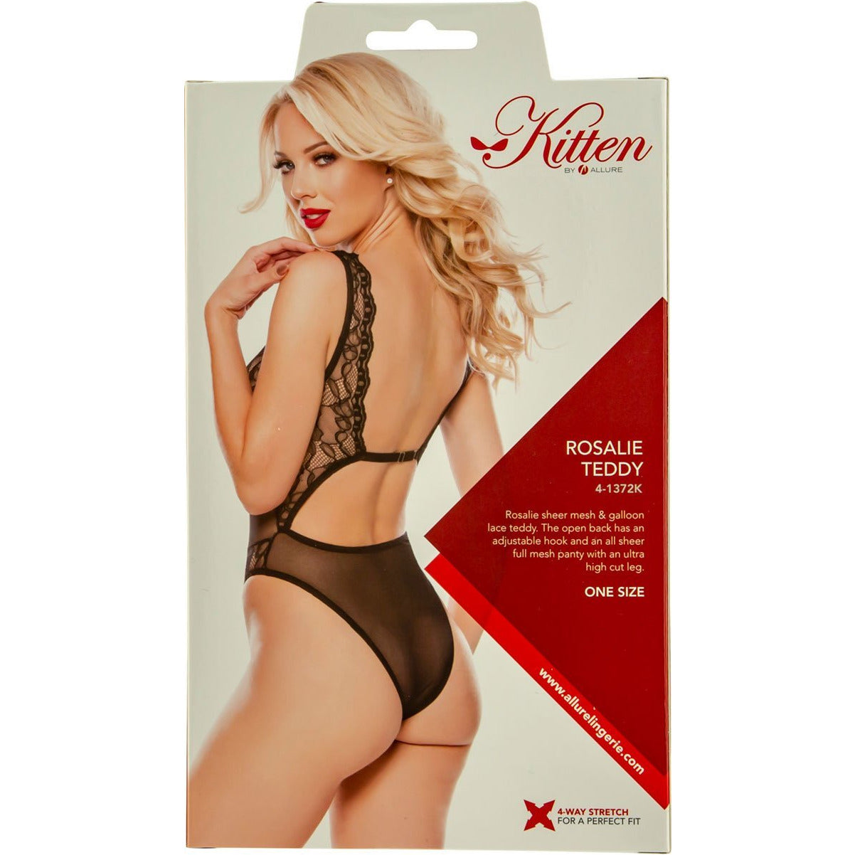 Kitten By Allure – Rosalie Teddy – One Size