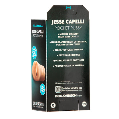 Doc Johnson Signature Strokers – Jesse Capelli Masturbator