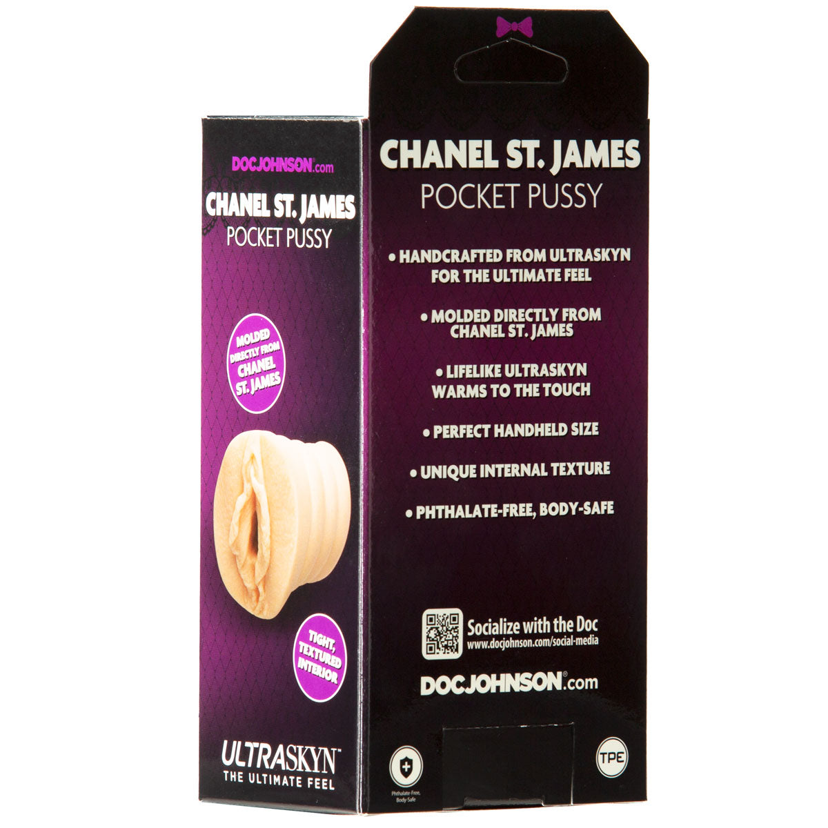Doc Johnson Signature Strokers – Chanel St. James Masturbator