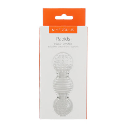 Me You Us - Rapids Sucker Stroker - Clear
