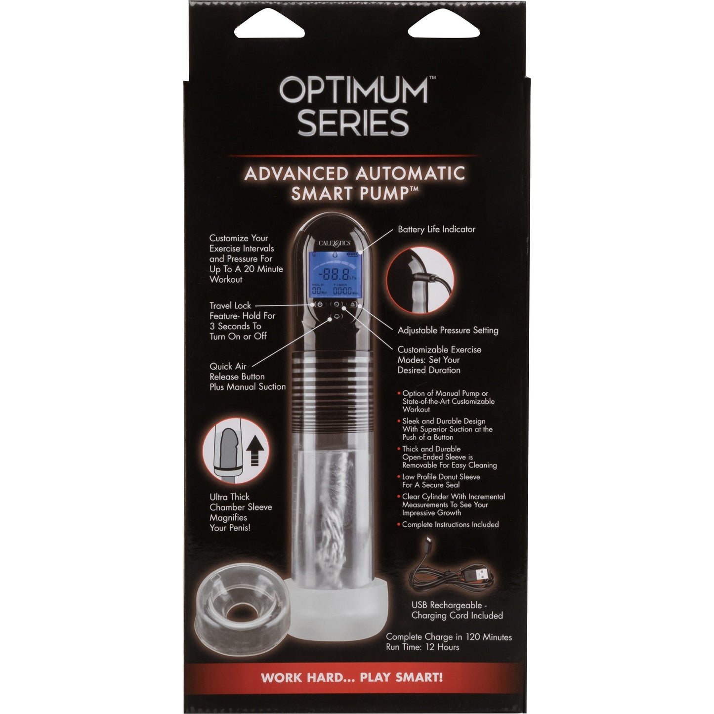 CalExotics® Optimum Series - Advanced Automatic Smart Penis Pump