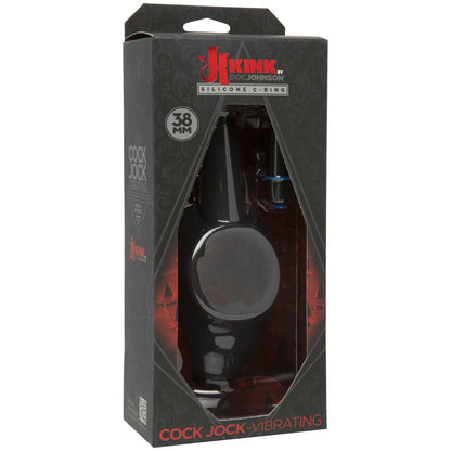 Doc Johnson Kink - Vibrating Cock Jock Silicone C-Ring