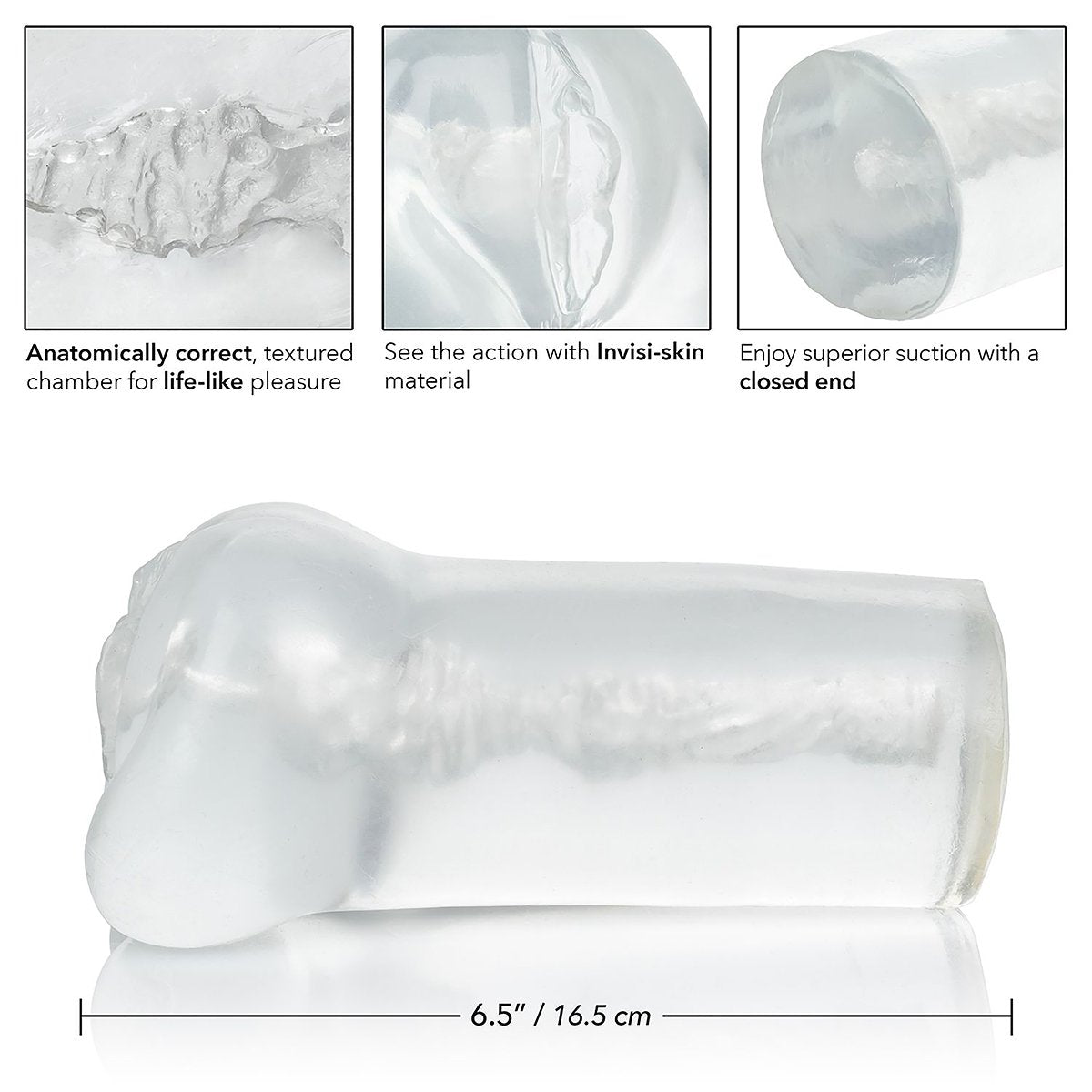 CalExotics® Stroke it - Tight Pussy - Clear