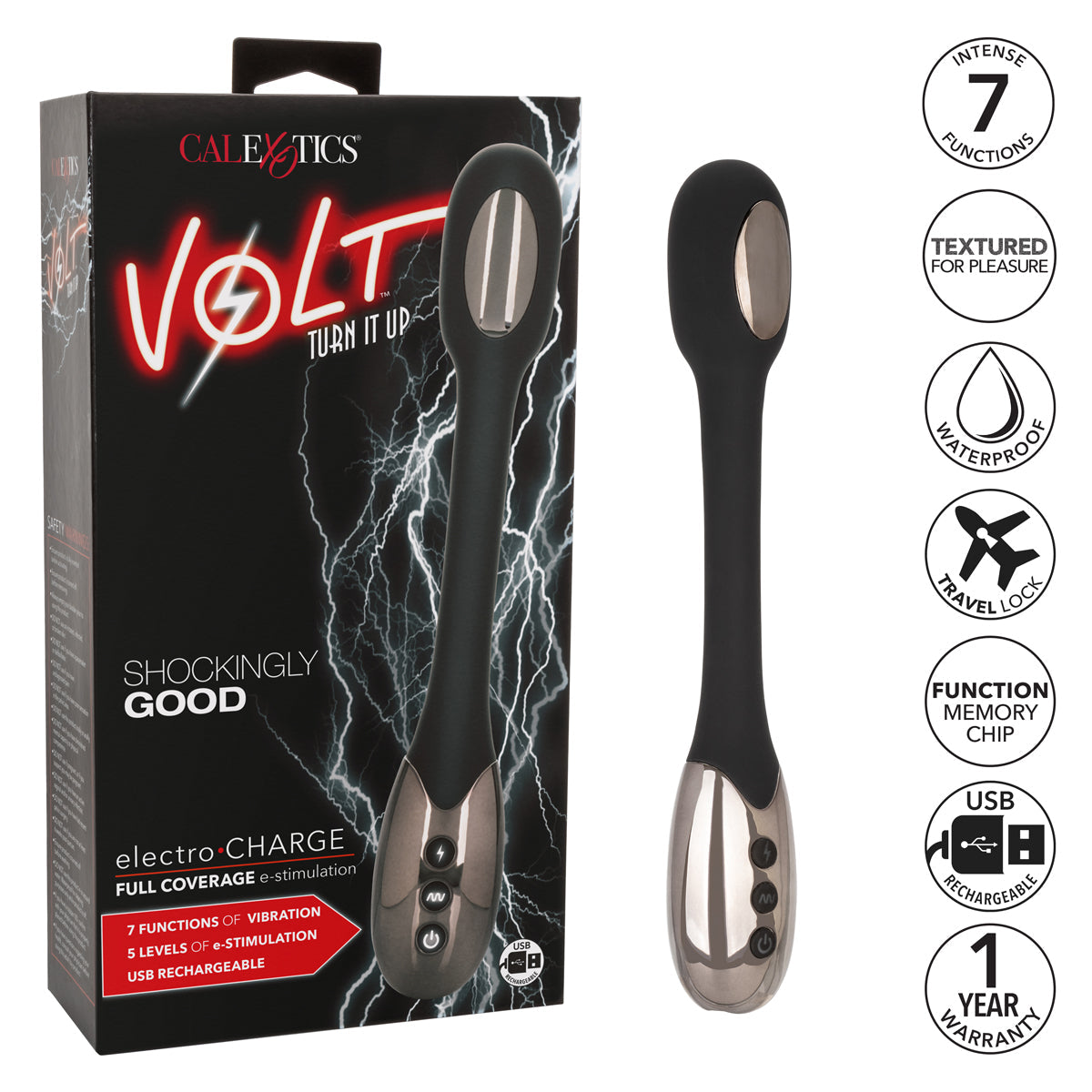 CalExotics® Volt Electro-Charge Wand