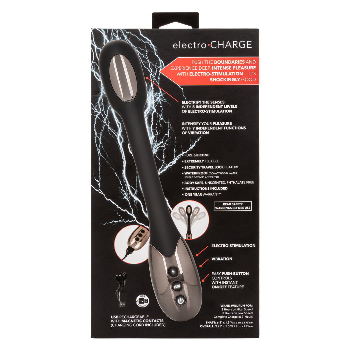 CalExotics® Volt Electro-Charge Wand