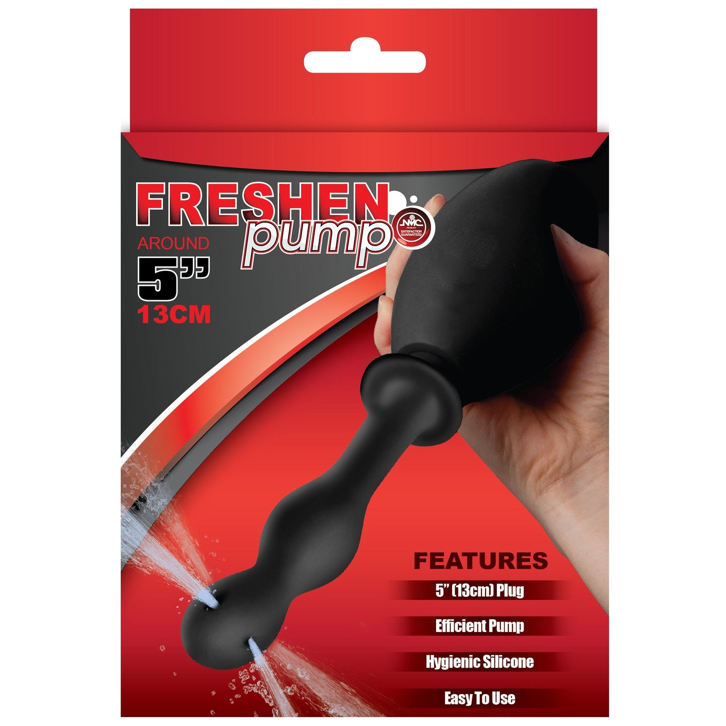 NMC 5" Freshen Pump Douche - Ripple