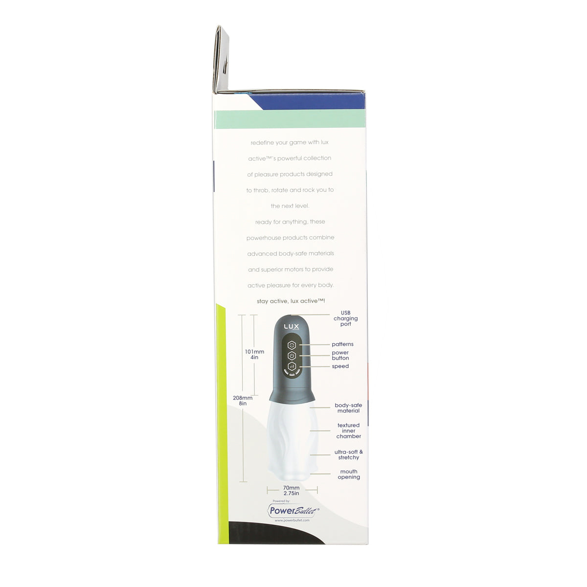 LUX active® First Class Rotating Masturbator Cup
