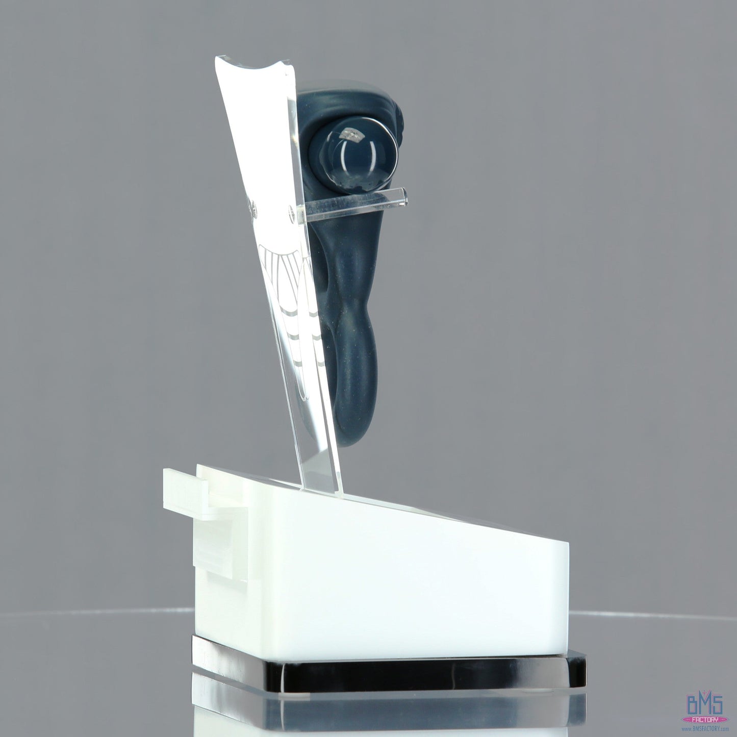 LUX active® Triad – 4.5" Vibrating Dual Cock Ring – Remote Included